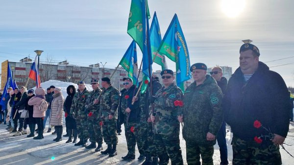 Усинске десантники приняли участие во Всероссийской  Патриотической Акции «ZA Наших»